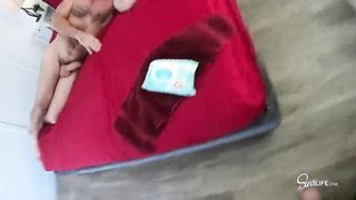 Argentin milf anyuci hátsó bejáratba dugva