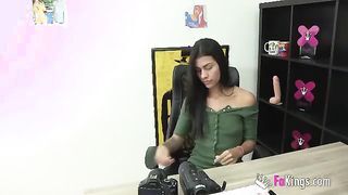 Amatőr argentin tinédzser csajszi castingja