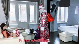 Fiatal csaj és a mikulás