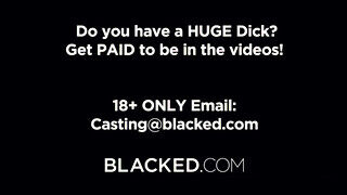 Blacked - Emma Hix puncijában az óriás pénisz