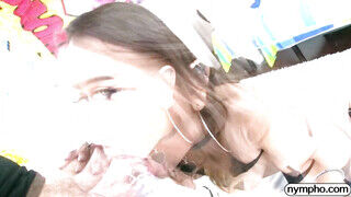 NYMPHO - Evelyn Claire cunija megkettyintve