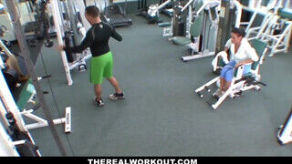 TheRealWorkout - Charley Chase edzés után megkúrva