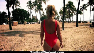 TheRealWorkout - A gigászi popós Kelsi keményen megkettyintve