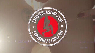 EXPOSED Casting Forgatás - Lucy Shine engedi hátsó bejáratba az legelső castingján