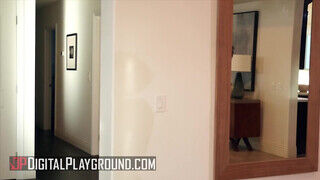 Digital Playground - Janice Griffith és Demi Sutra barna pasival kufirconlak