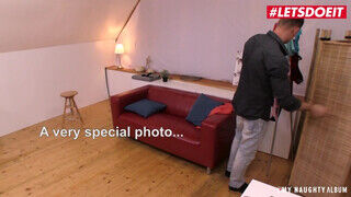 MyNaughtyAlbum - Gigantikus popós cseh tinédzser szuka
