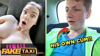 Lady Gang megőrül a termetes faszú zsenge pov szopásán a taxisban