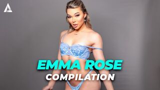 Emma Rose forró travi leszbi kalandjai – kettős dugás, édeshármas baszás és vad fenék örömök