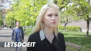 Bombázó lengyel világos szőke Misha Cross leszopja a külföldi vastag fazt külföldön és jól meglovagolja