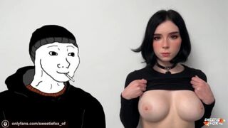 A doomer csajszika pov kettyintése rule34 szellemében