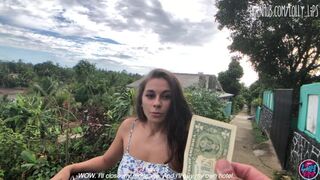 Forró dél amerikai maca egy dollárért kap baszást